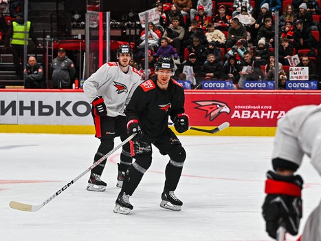 Открытая тренировка «Авангарда» перед вторым раундом плей-офф