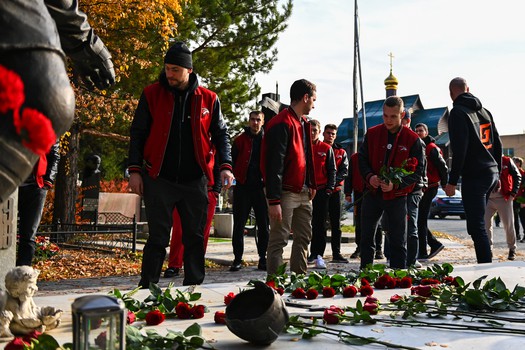 «Авангард» почтил память Алексея Черепанова