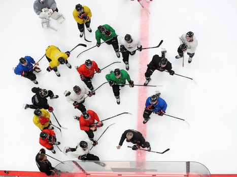 «Авангард» продолжает тренировки