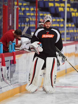 "Авангард" готовится к матчу с "Йокеритом"