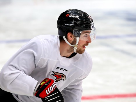 Раскатка «Авангарда» перед матчем с «Сибирью»