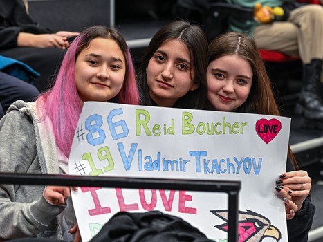 Открытая тренировка «Авангарда» перед плей-офф