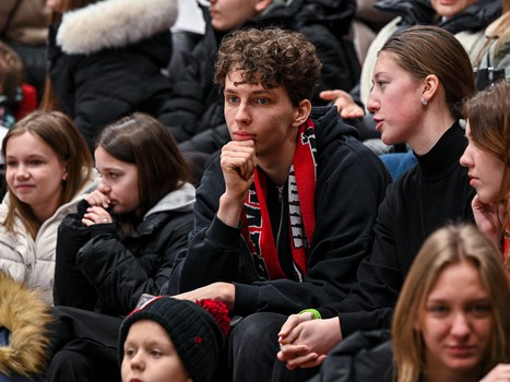 Открытая тренировка «Авангарда» перед плей-офф