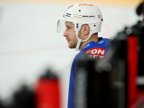 Тренировка «Авангарда» перед четвёртым матчем серии с «Автомобилистом»