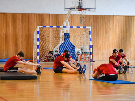 Открытая тренировка "Авангарда" для СМИ