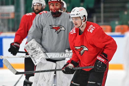 Раскатка «Авангарда» перед вторым матчем финала Востока с «Ак Барсом»