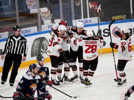 28.03.2021. 1/2 финала, 6 матч. «Металлург» - «Авангард» 1:5