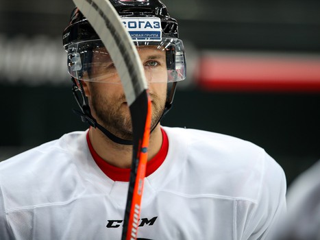 Открытая тренировка «Авангарда» для СМИ