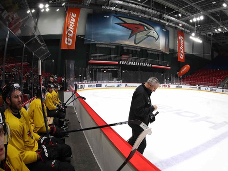 Открытая тренировка «Авангарда» для прессы и болельщиков