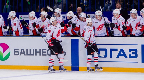 26.10.2016. "Салават Юлаев" - "Авангард" 2:3. Все голы