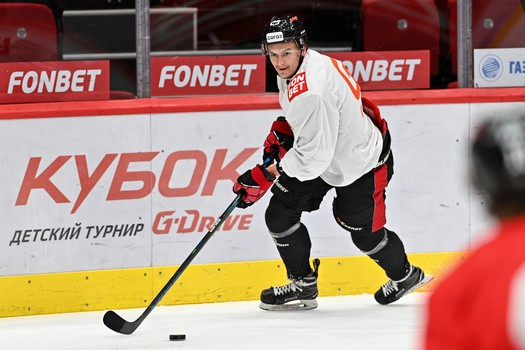 Тренировка «Авангарда» в Омске