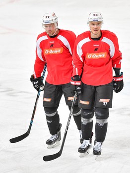 Открытая тренировка "Авангарда" перед стартом плей-офф