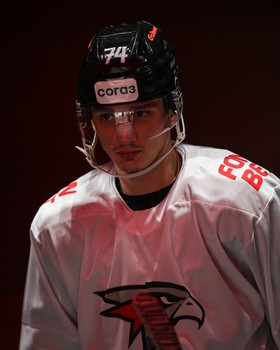 Тренировка «Авангарда» перед матчем с московским «Динамо»