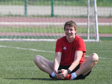 Тест Купера на стадионе "Авангард"