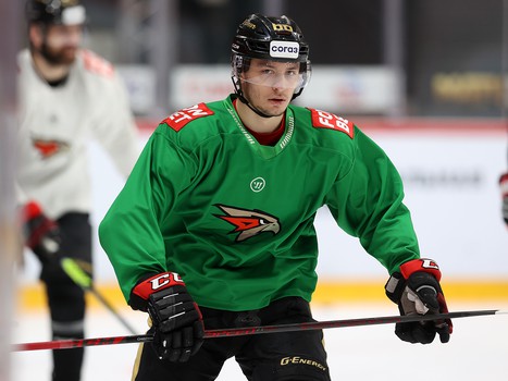 Раскатка «Авангарда» перед матчем с «Торпедо»