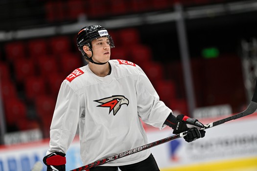 Раскатка «Авангарда» перед матчем с «Локомотивом»