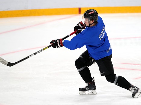 Раскатка «Авангарда» перед матчем с «Ак Барсом»