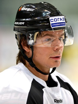 Раскатка "Авангарда" перед матчем с "Северсталью" 10 сентября 2013