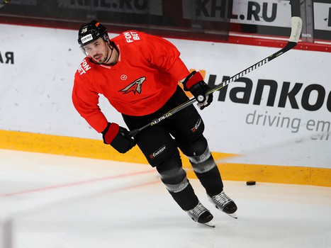 Раскатка «Авангарда» перед матчем с «Автомобилистом»