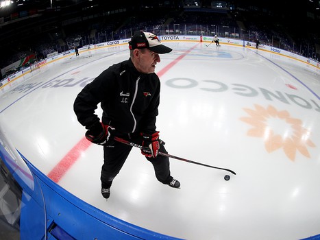 Раскатка «Авангарда» перед первым матчем серии с «Ак Барсом»