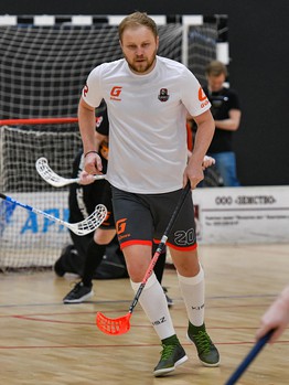 Товарищеский матч по флорболу. «Охранники Крылова» - «Мощные СМИ» 10:2