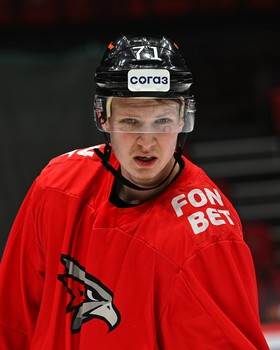 Тренировка «Авангарда» перед матчем с «Адмиралом»