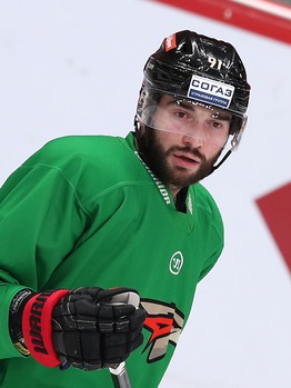 Раскатка «Авангарда» перед матчем с ЦСКА