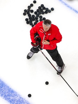 Раскатка «Авангарда» перед третьим матчем финальной серии с ЦСКА