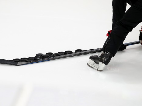 Раскатка «Авангарда» перед матчем с «Амуром»