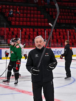 Открытая тренировка «Авангарда» перед вторым раундом плей-офф