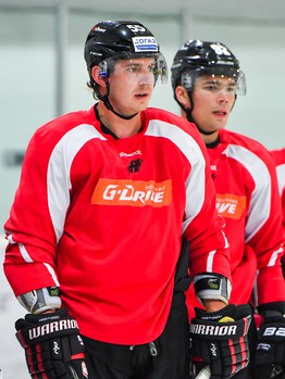 Первый лед "Авангарда" в межсезонье-2017