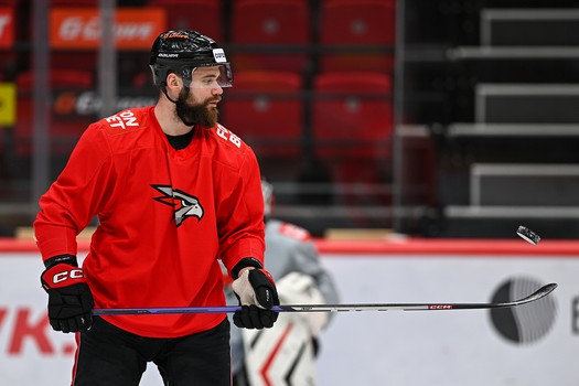 Раскатка «Авангарда» перед вторым матчем серии с «Локомотивом»