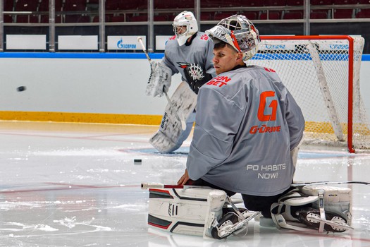 Тренировка «Авангарда» в Санкт-Петербурге