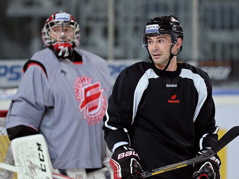 Раскатка "Авангарда" перед матчем со СКА 6 сентября 2013