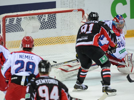 28.01.2015 "Авангард" - ЦСКА 2:4