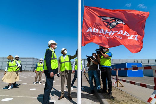 Открытие строительства новой «Арены Омск»
