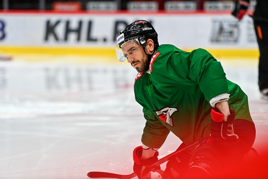 Тренировка «Авангарда» перед матчем со «Спартаком»