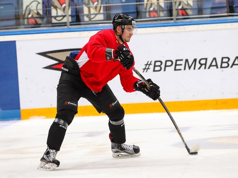 Раскатка «Авангарда» перед вторым матчем с «Адмиралом»