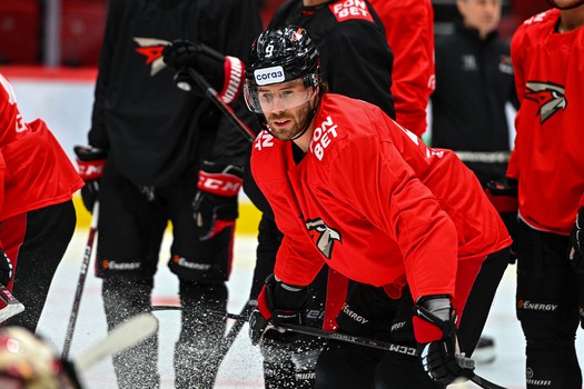 Раскатка «Авангарда» перед матчем с «Барысом»