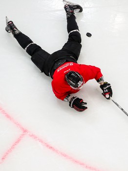 Раскатка «Авангарда» перед третьим матчем финальной серии с ЦСКА