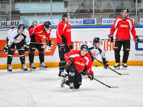 10.02.2017. Открытая тренировка "Авангарда" для СМИ