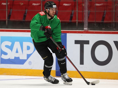 Раскатка «Авангарда» перед матчем против СКА