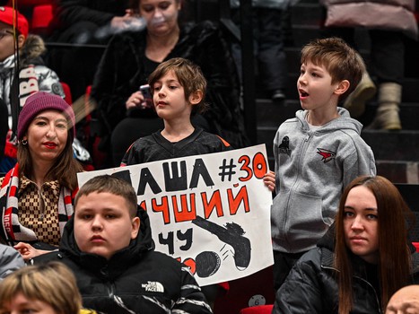 Открытая тренировка «Авангарда» перед плей-офф