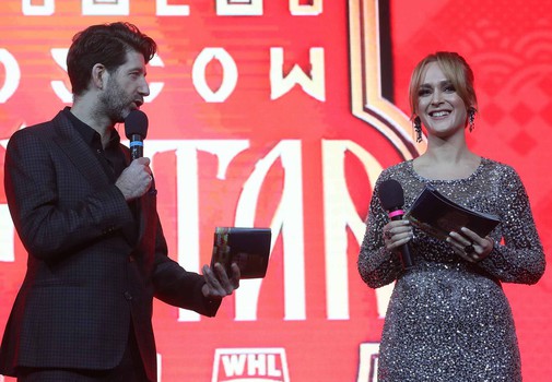 «Авангард» на церемонии представления участников ФОНБЕТ Матча Звезд КХЛ 2020