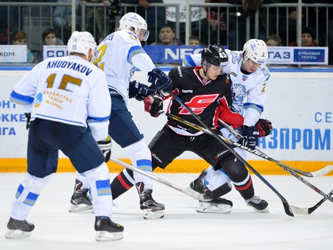 18.02.2016. "Авангард" - "Барыс" 2:3Б