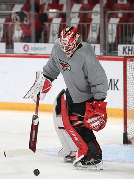 Раскатка «Авангарда» перед выездным матчем с «Трактором»