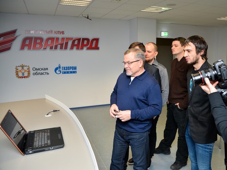 Группа "Жара" в гостях у "Авангарда"