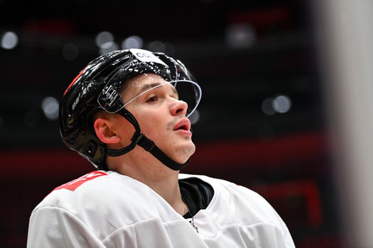 Раскатка «Авангарда» перед матчем с «Адмиралом»