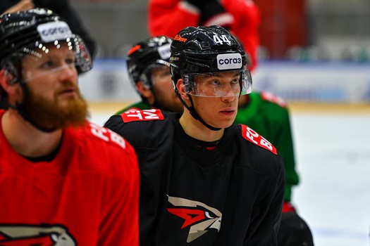 Первая тренировка «Авангарда» под руководством Михаила Кравеца