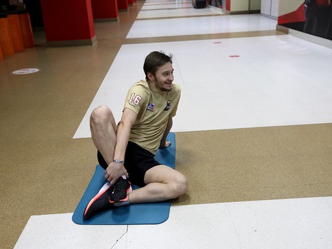 Открытая тренировка «Авангарда» перед домашними матчами финала Кубка Гагарина